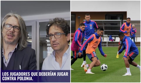 Los cambios de Colombia ante Polonia, según Casale y De Francisco