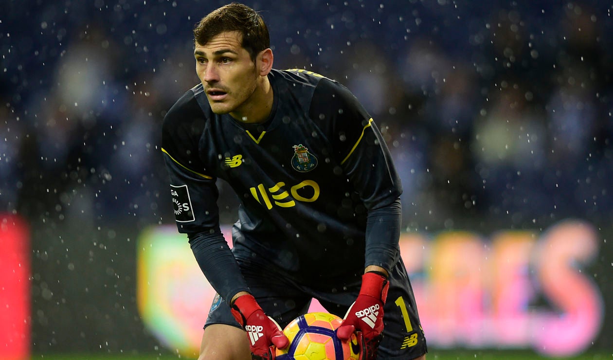 Iker Casillas jugó gran parte de su carrera con el Real Madrid