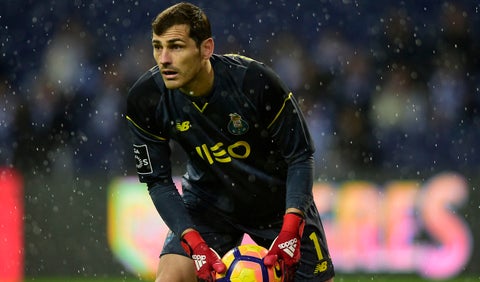 Iker Casillas jugó gran parte de su carrera con el Real Madrid