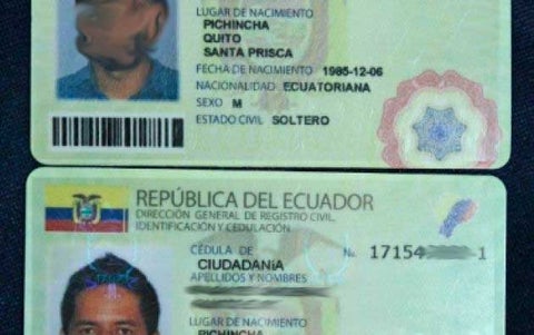 Cédula Ecuatoriana