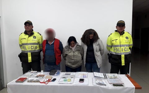 Los capturados se exponen a penas privativas de la libertad de entre 6 y 8 años,