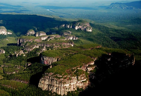 El Parque Nacional Natural Serranía de Chiribiquete, patrimonio de la humanidad.