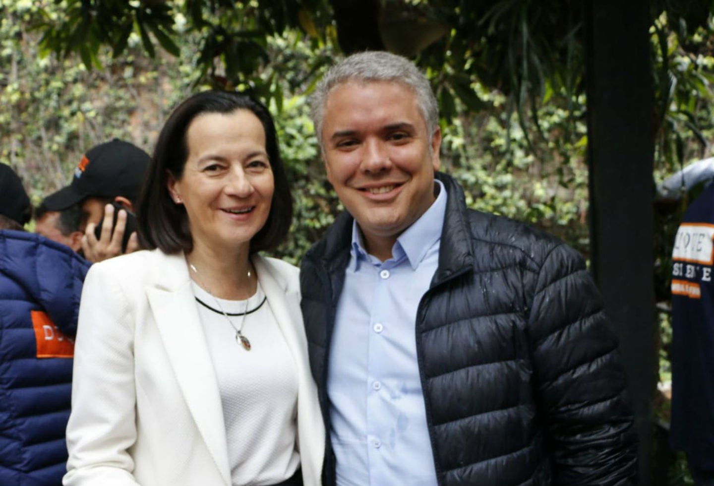 Clara Rojas llegó a la campaña de Iván Duque