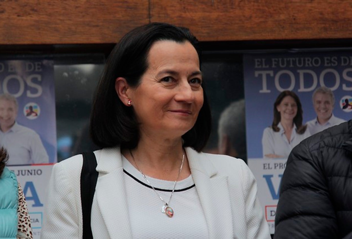 Clara Rojas, congresista liberal, en Bogotá