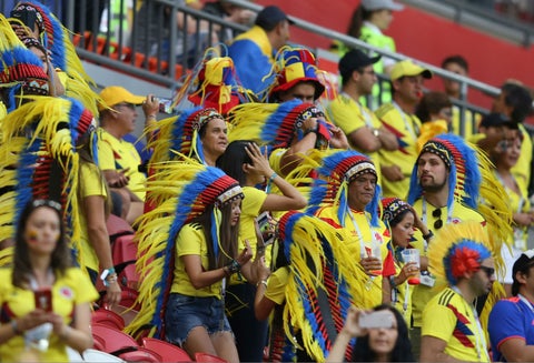Los colombianos en el Kazán Arena