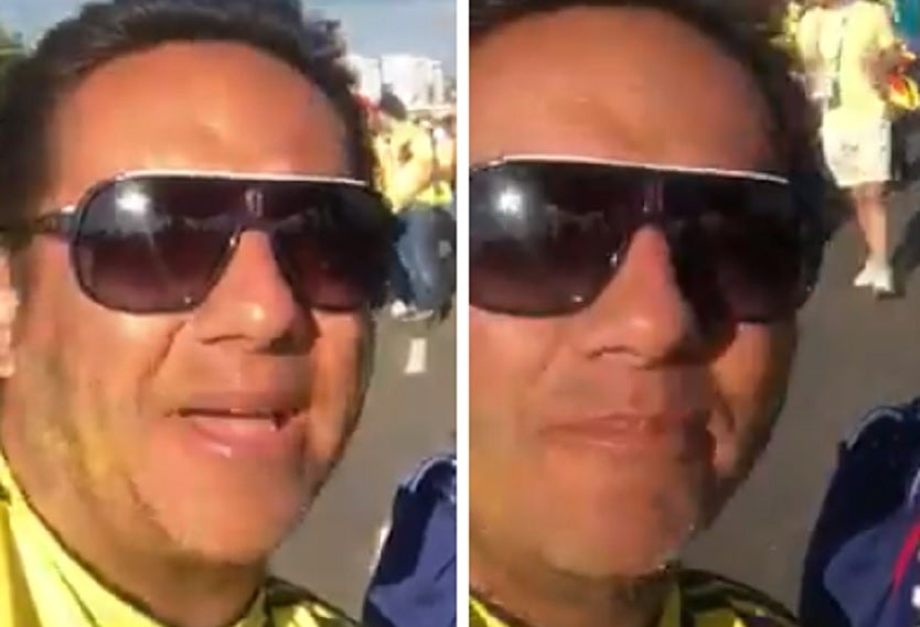 Colombiano denigra a japonesas