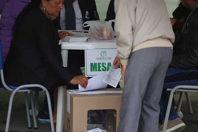 El voto en blanco, una de los reclamos de los electores.