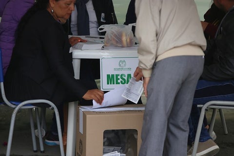 El voto en blanco, una de los reclamos de los electores.
