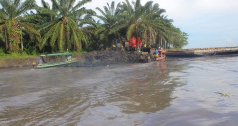 Ecopetrol confirmó reparación del tubo que generó vertimiento de crudo sobre el Magdalena