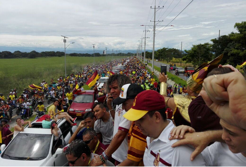 Celebración en Ibagué.