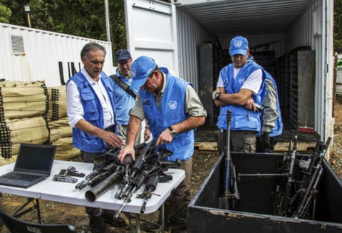 Así inició el desarme de las Farc