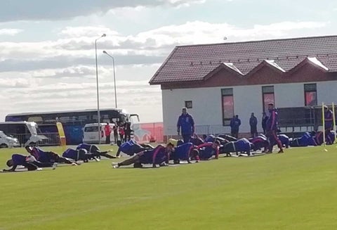 Día 2 entrenamiento de la Selección Colombia