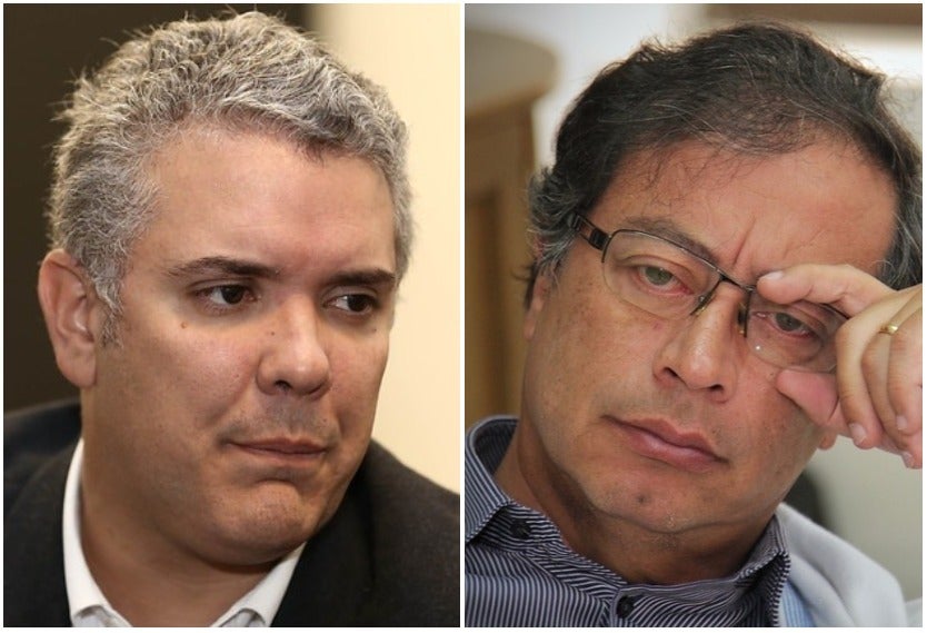Duque y Petro