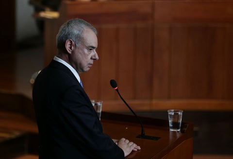 Rodrigo Escobar Gil, exmagistrado relacionado con Fidupetrol