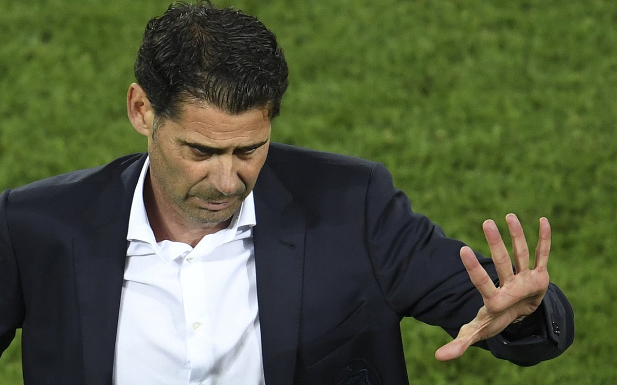 Hierro llegó a España tras la salida de Julen Lopetegui