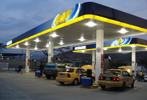 Una estación de Gas Natural Vehicular en Cundinamarca