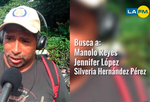 Guatemaltecos buscando a sus seres queridos