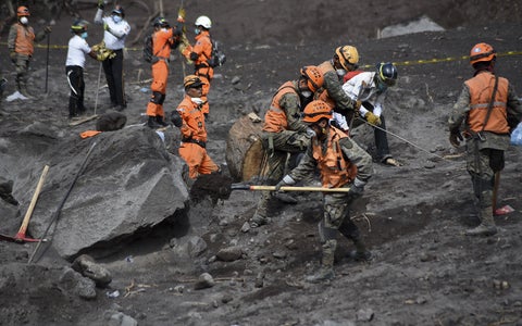 Organismos de socorro en Guatemala