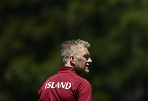 El seleccionador de Islandia, Heimir Hallgrimsson
