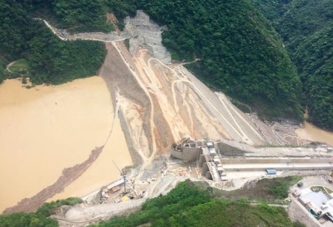 La hidroeléctrica de Ituango, Hidroituango, ubicada en Antioquia