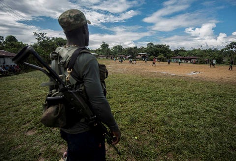 Aún es latente la amenaza armada en varias regiones del país.