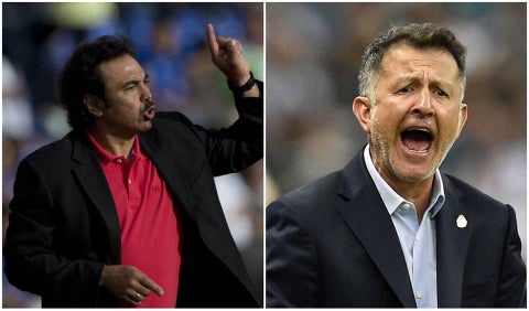 Hugo Sánchez y Juan Carlos Osorio - México