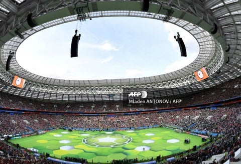 Así fue la inauguración del Mundial de fútbol Rusia 2018