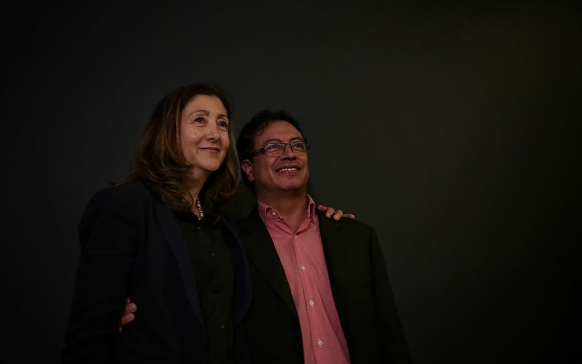 Íngrid Betancourt y Gustavo Petro / Colprensa