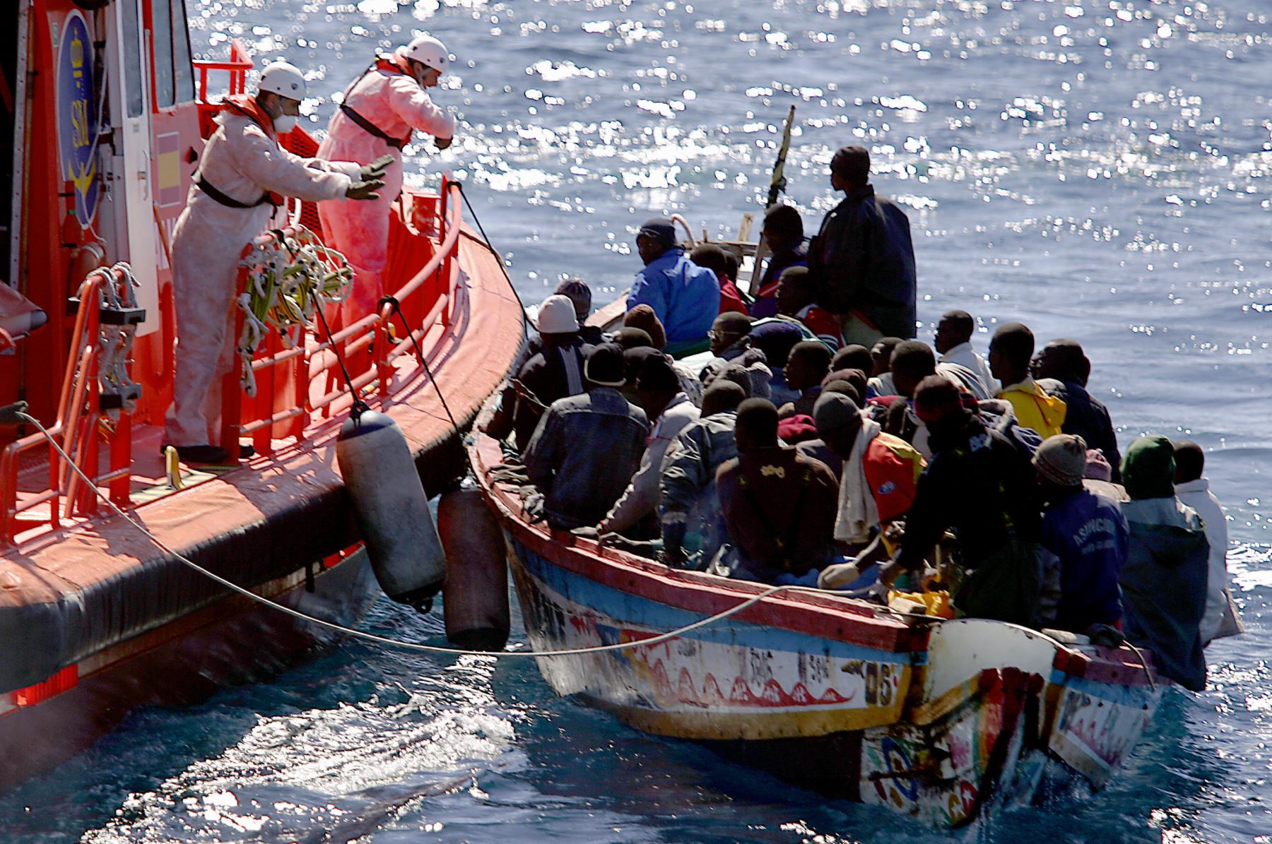 Migrantes Mediterráneo.