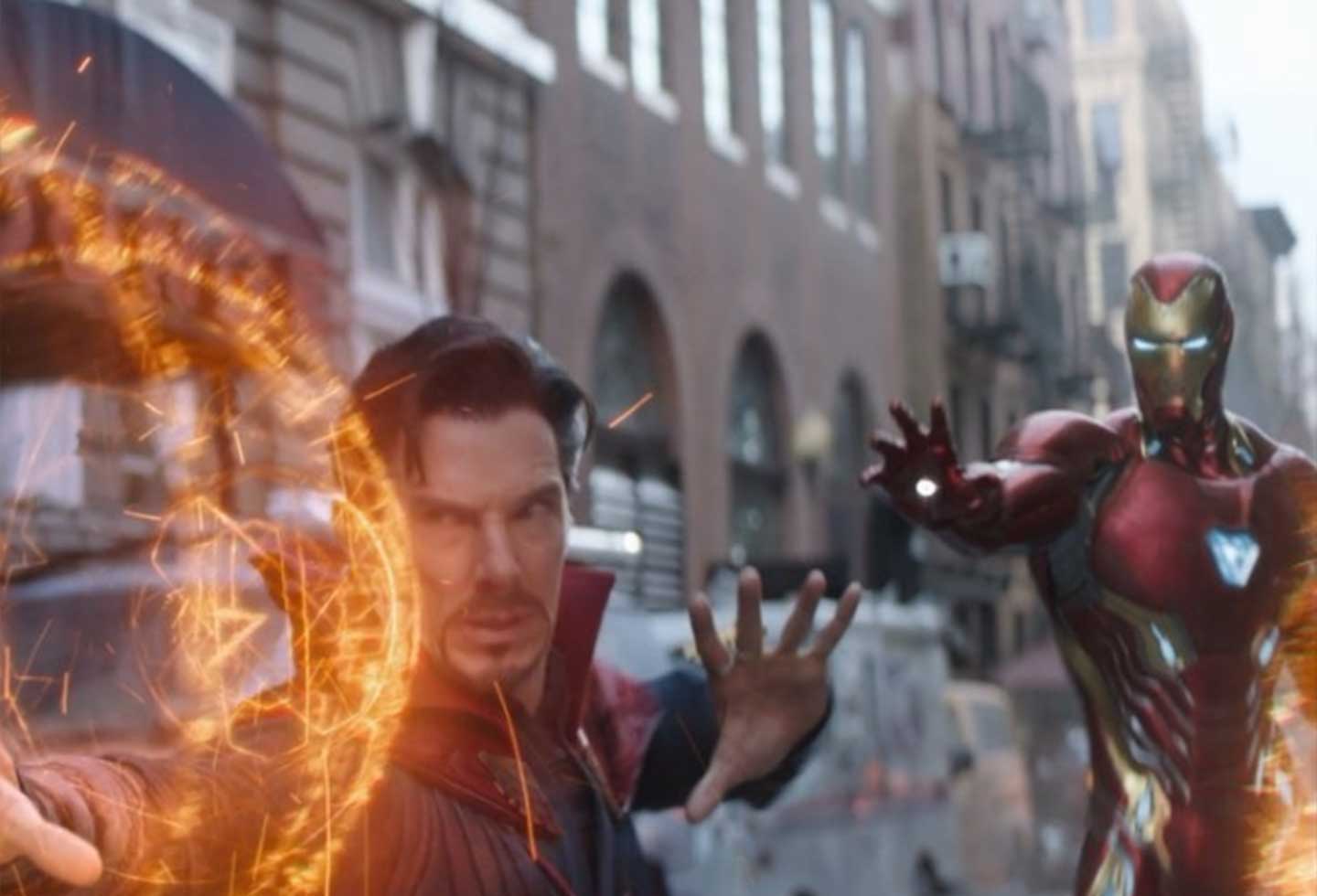 Iron Man y Doctor Strange