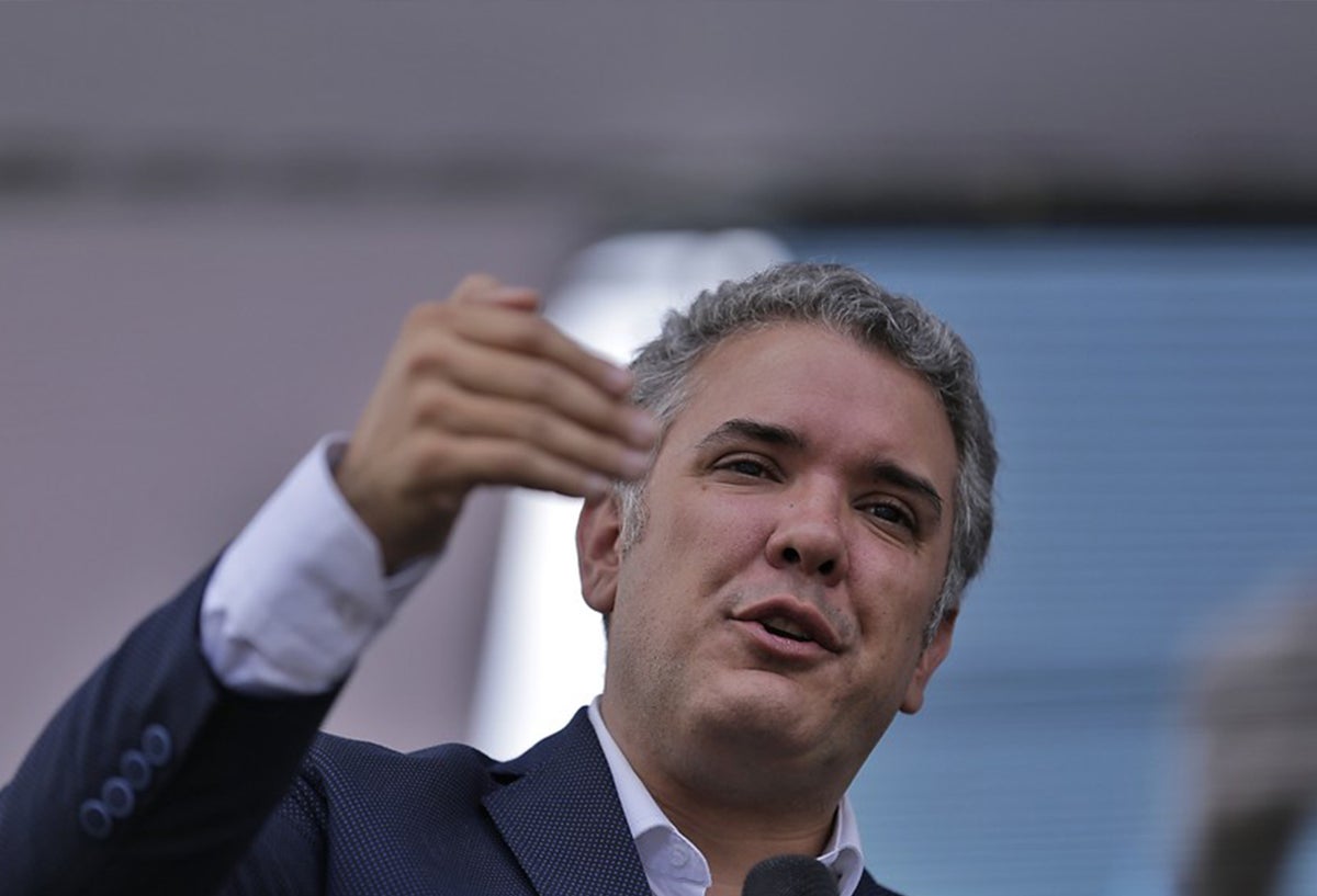 Iván Duque, candidato presidencial por el Centro Democrático