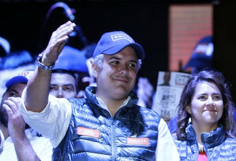 Iván Duque armó un parrandón tras su elección como Presidente