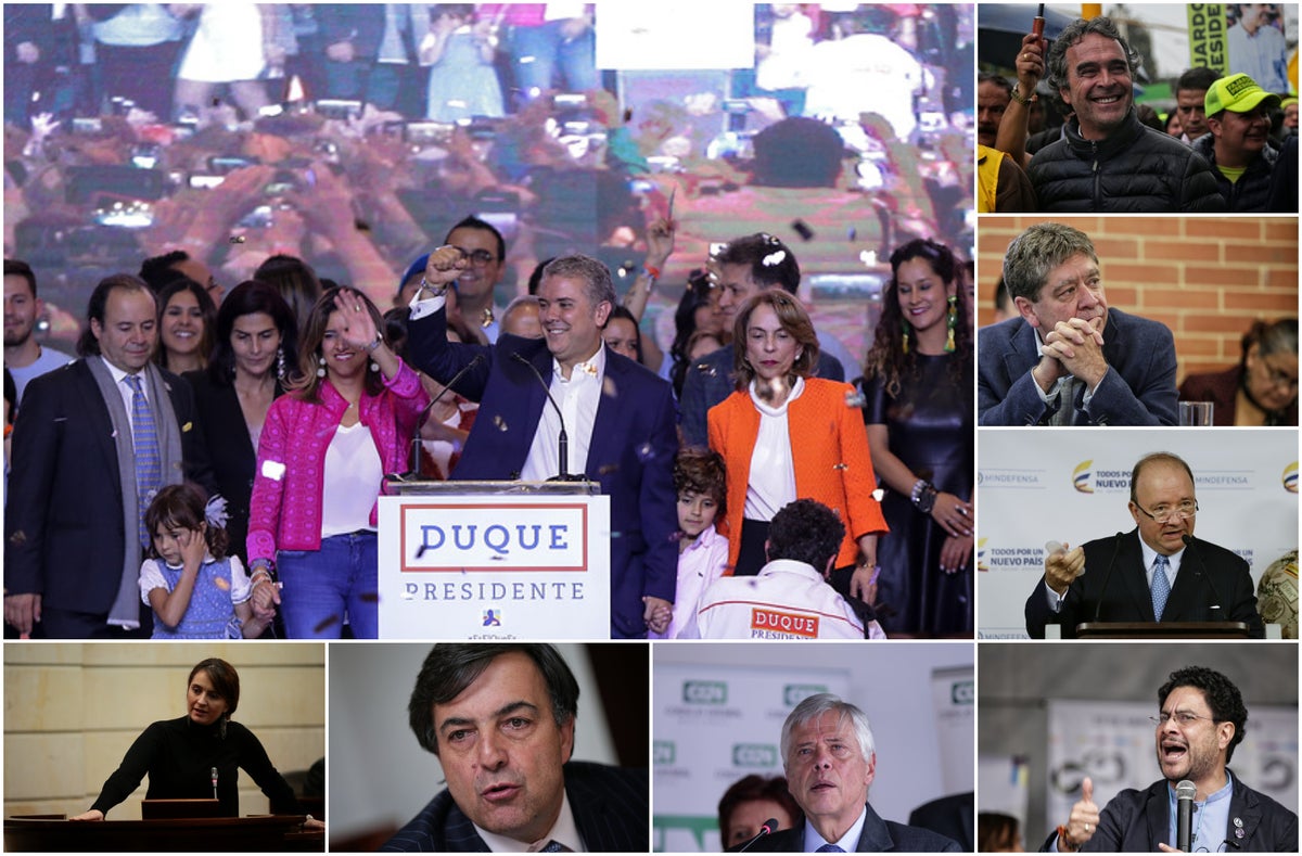 Iván Duque tras ser elegido presidente de Colombia