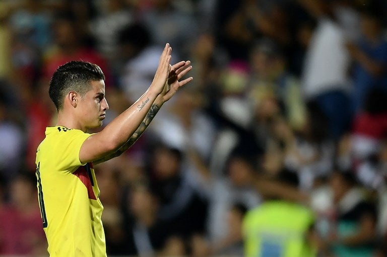 James Rodríguez, futbolista de la Selección Colombia