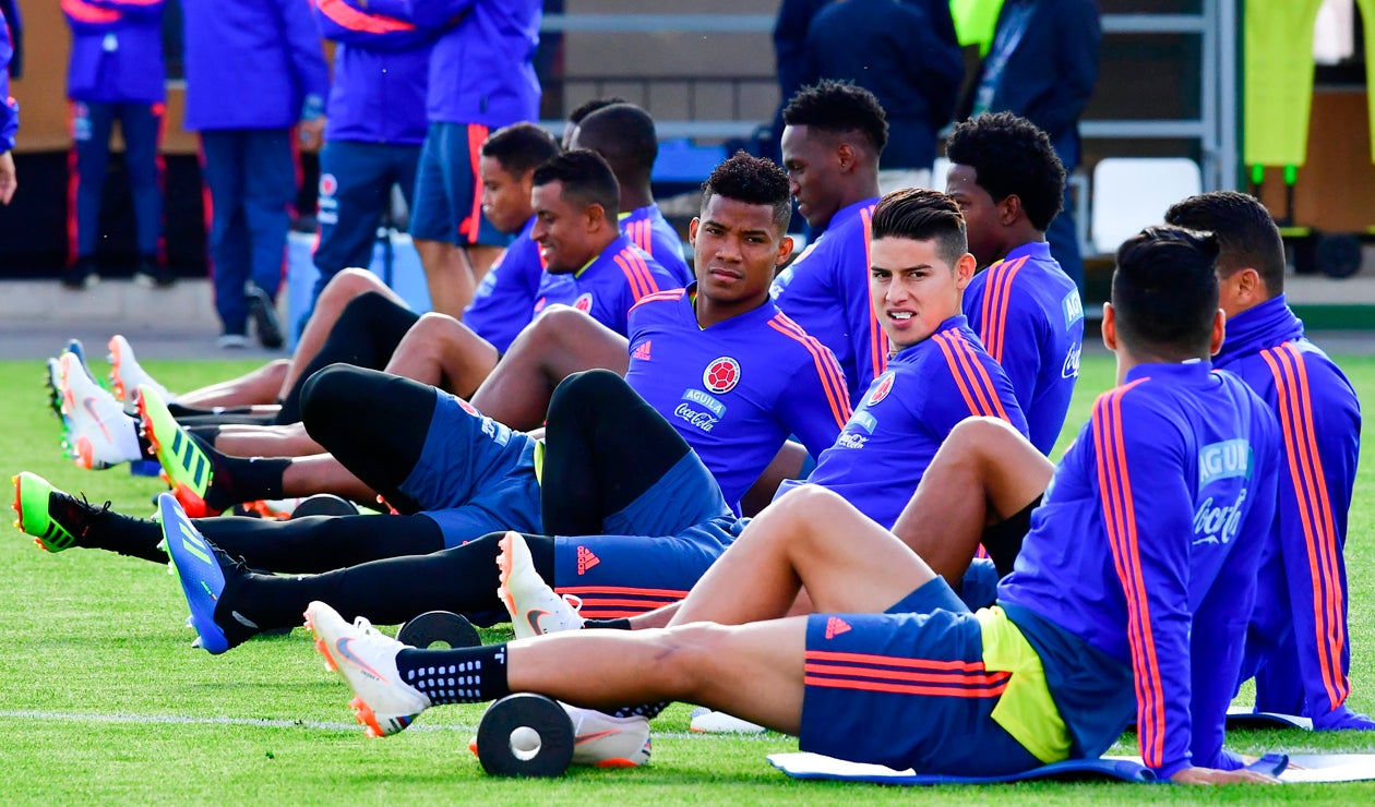 James está listo para el debut de Colombia ante Japón