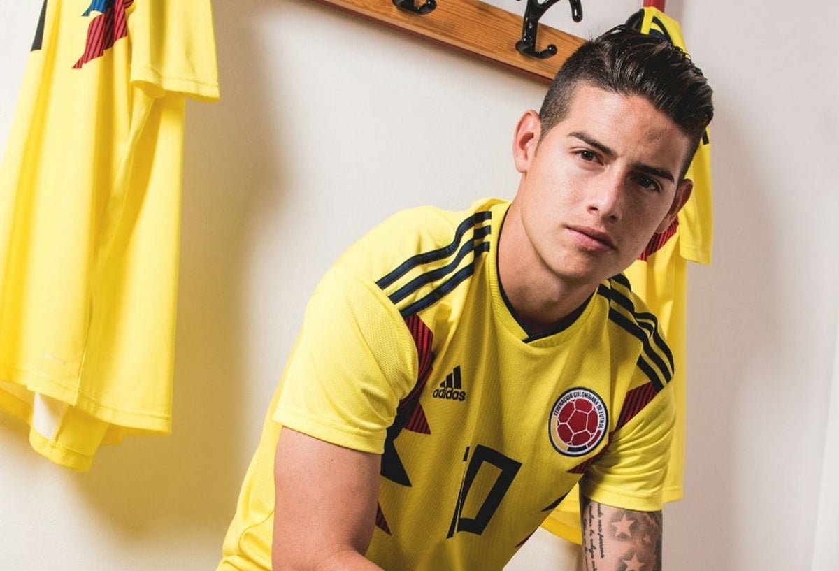 James Rodríguez, volante de Colombia
