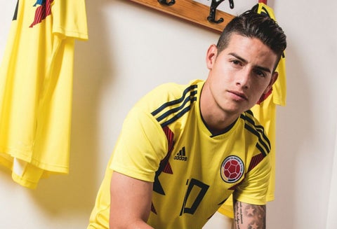 James Rodríguez, volante de Colombia