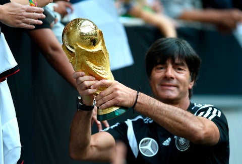 Joachim Low ganó con Alemania la Copa del Mundo de 2014
