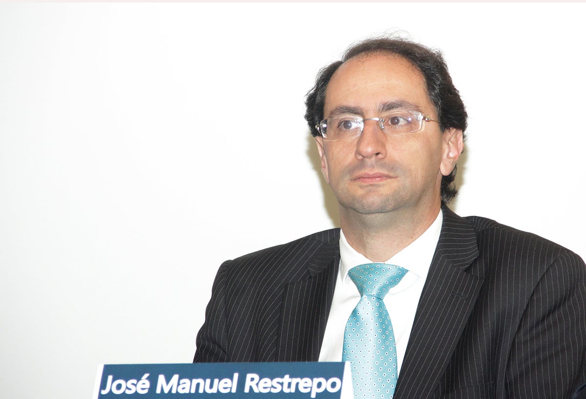 José Manuel Restrepo, rector de la Universidad del Rosario
