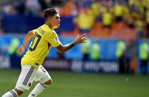 Juan Fernando Quintero sigue recibiendo elogios por su gol ante Japón