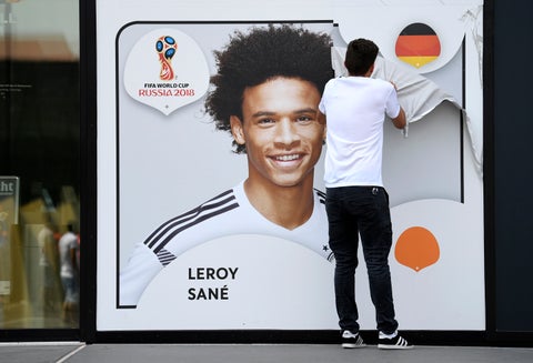 El cromo de Leroy Sané del álbum de Rusia 2018