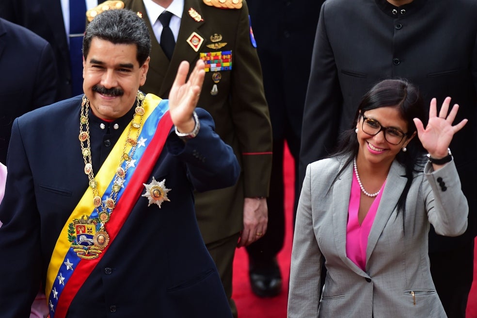 Vicepresidenta venezolana, Delcy Rodríguez.