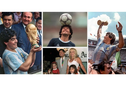 Maradona se coronó campeón en el Mundial de México 86