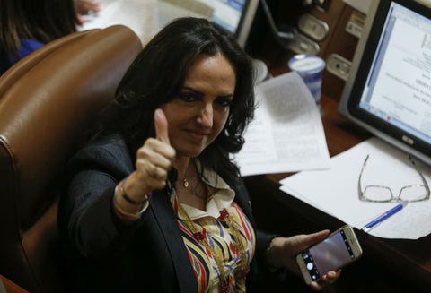 María Fernanda Cabal, líder del Centro Democrático
