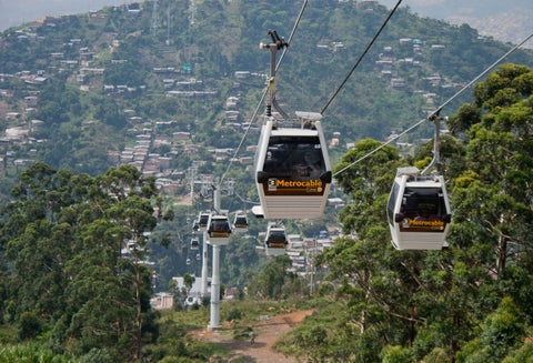 El Metrocable de Medellín tiene la suspensión este sábado