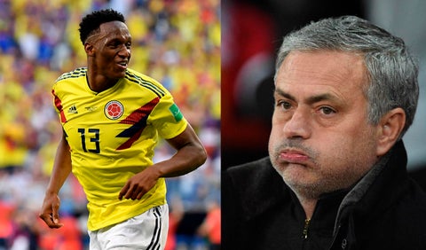 Yerry MIna impidió que el presagio de Mourinho en el Mundial se cumpliera