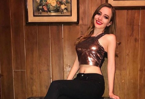 Modelo Aimée Álvarez