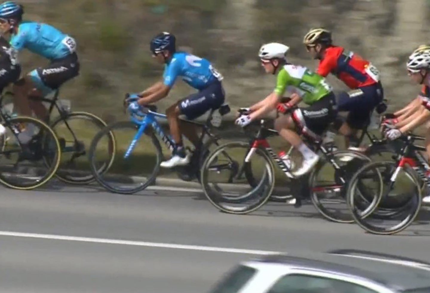 Nairo Quintana en la Vuelta a Suiza