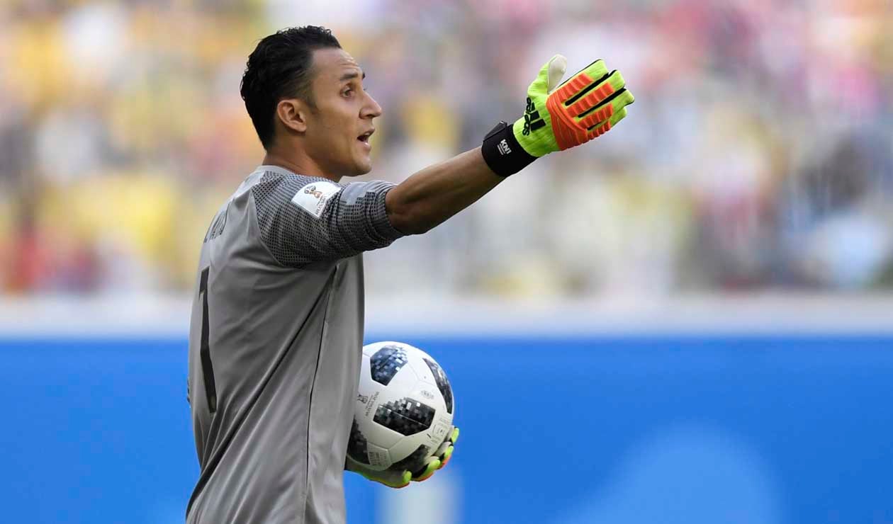 Keylor Navas se destacó pese a la derrota ante Costa Rica