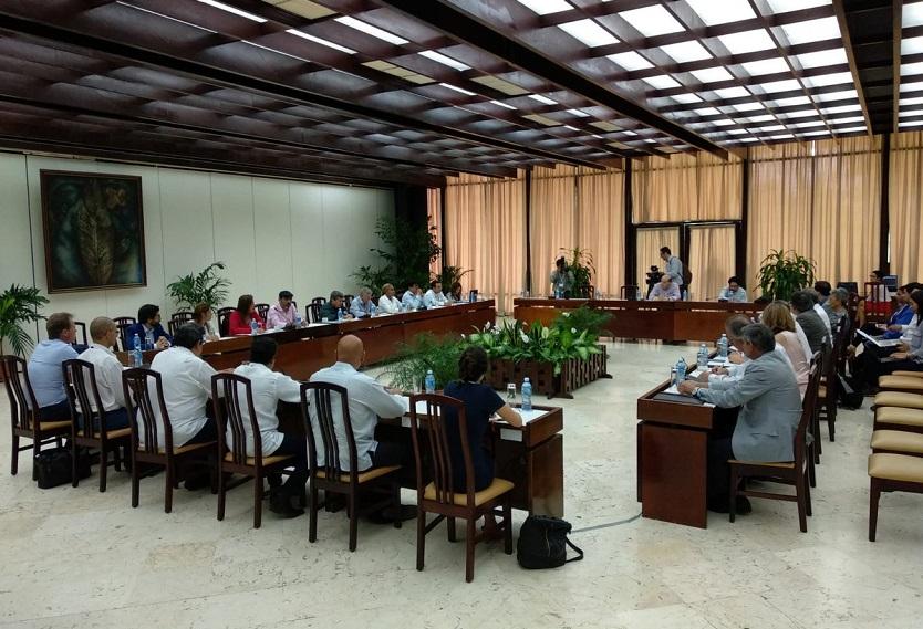 Así se veían las negociaciones entre el Gobierno y el ELN en La Habana (Cuba).